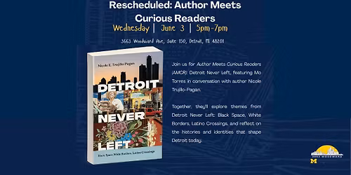 Detroit Never Left Book Release