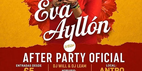 EVA AYLL\u00d3N OFFICIAL CONCERT AFTER PARTY