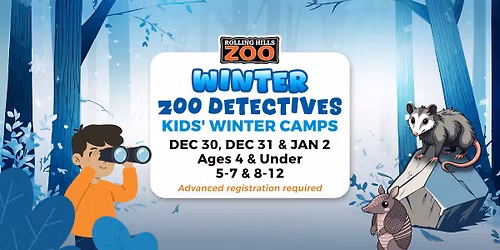 Winter Zoo Detectives: Kids Winter Camps