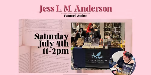 Jess L. M. Anderson Book Signing!