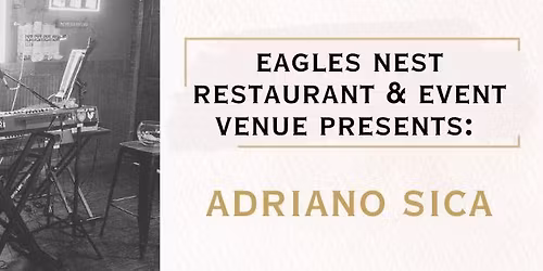 NEW YEARS EVE Adriano Sica LIVE in the BAR!