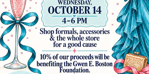 Sip, Shop and Support Mom Prom!