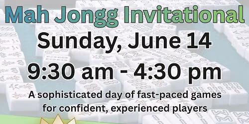 Mah Jongg Invitational 