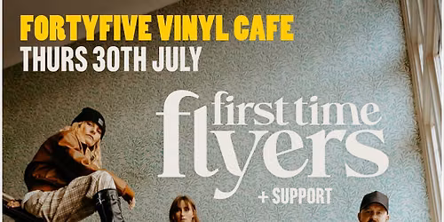 First Time Flyers