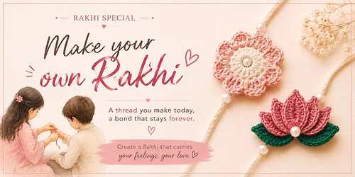 Rakhi Special Crochet Workshop for Beginner