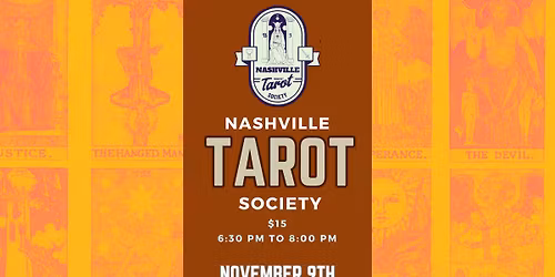 Nashville Tarot Society for November 9th