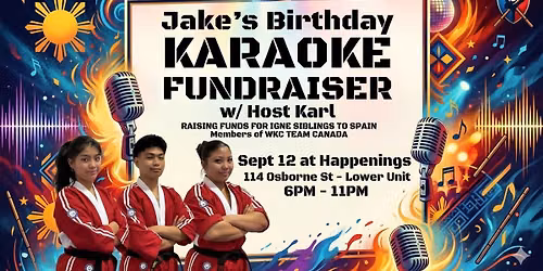 Karaoke Fundraiser for the Igne Siblings