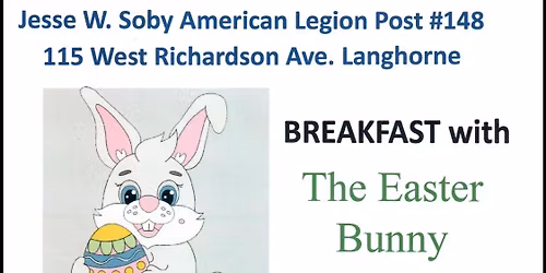 Breakfast with the Easter Bunny