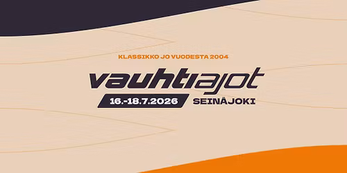 Vauhtiajot 16.-18.7.2026