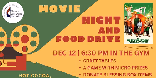 Movie Night and Food Drive