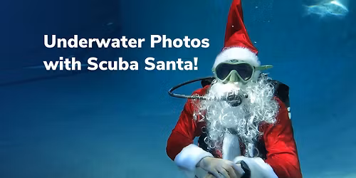 Underwater Photos with Scuba Santa!