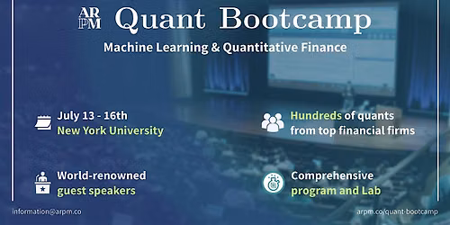 ARPM Quant Bootcamp 6-day