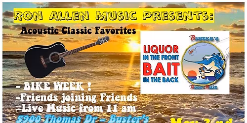 Bike Week - Live Music at Buster's on Thomas Dr PCB