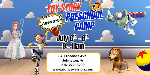 Toy Story Preschool Summer Camp