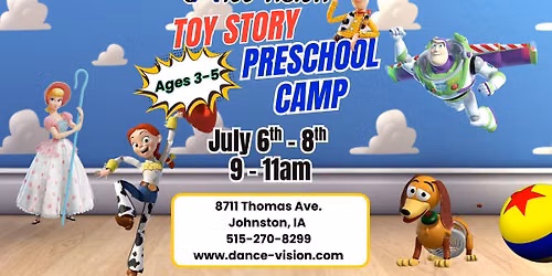 Toy Story Preschool Summer Camp
