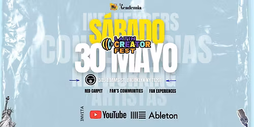 LATIN CREATOR FEST TERCERA EDICI\u00d3N
