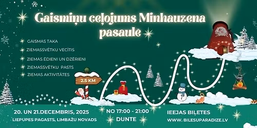 Gaismi\u0146u ce\u013cojums Minhauzena pasaul\u0113