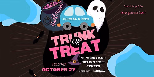Tender Care PPEC Special Needs Trunk or Treat 2026