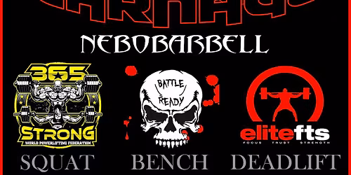 Carolina Carnage - 365 Strong NC State Powerlifting Championships