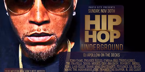 Photo City Presents " Hip Hop Underground "