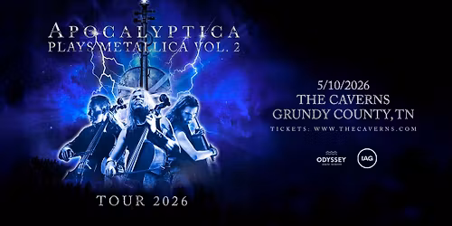 Apocalyptica Plays Metallica Vol. 2 in The Caverns
