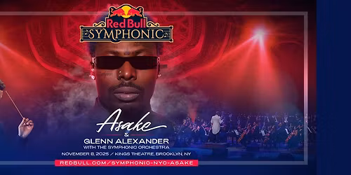 Parking Red Bull Symphonic with Asake