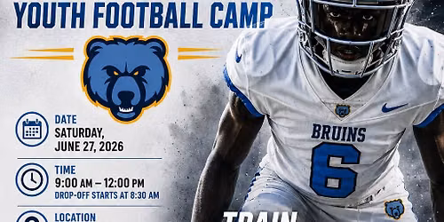 Bruins Youth Football Camp