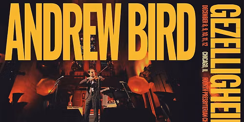 Andrew Bird's Gezelligheid Concerts