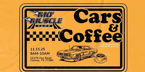 Cars & Coffee @ Mo' Muscle Cars 