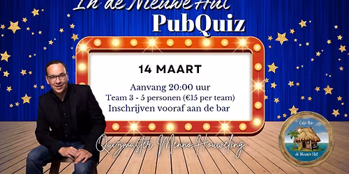 Pubquiz Caf\u00e9 De Nieuwe Hut