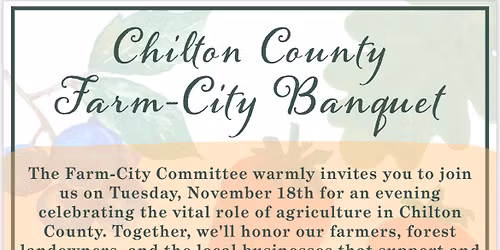 Chilton County Farm City Banquet 