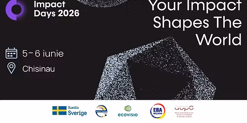 Impact Days 2026. Salveaz\u0103 data!