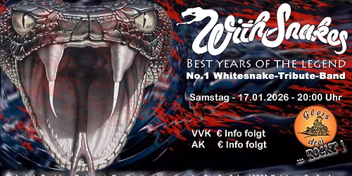 WithSnakes \ud83e\udeb1 No.1 Whitesnake-Tribute-Band