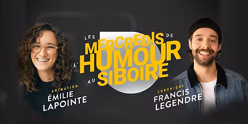 Les Mercredis de l'humour au Siboire