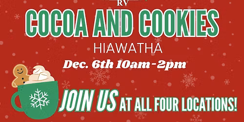 COCOA AND COOKIES | HIAWATHA
