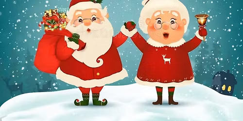 Lunch with Mr and Mrs Claus