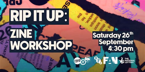 Rip It Up: Zine workshop with Hilltop Arts Club