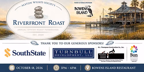 Alston Wilkes Society Riverfront Roast