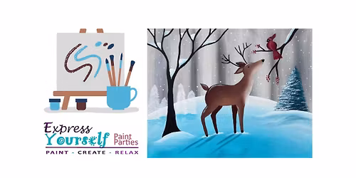 Winter Friends Paint and Prosecco Party @ Chelmsford