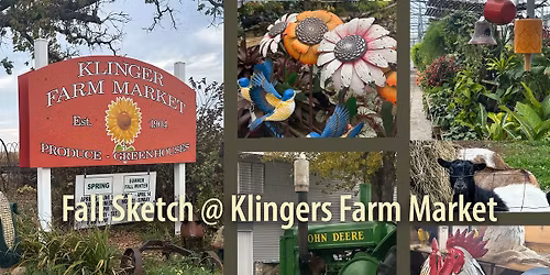 Fall Sketch @ Klinger Farm Market \u2013 Chippewa Falls