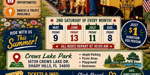 CP&G Public Train Rides 