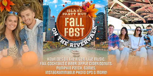 IPH's Fall Fest on The Riverwalk w\/ Hayrides on the River & More in Chicago