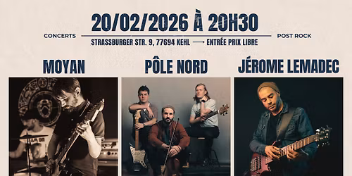 Concert Post-Rock au Journal