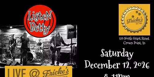 Listen Betty at Fricke's Bar
