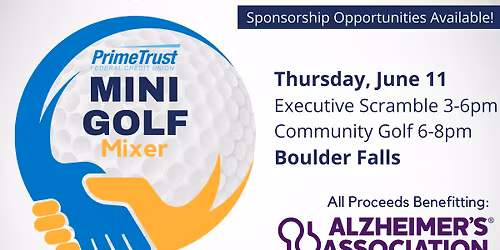 PrimeTrust Mini-Golf Mixer: Benefitting Alzheimer's Association