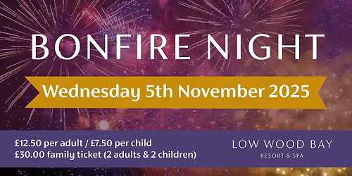 Bonfire Night at Low Wood Bay Resort & Spa