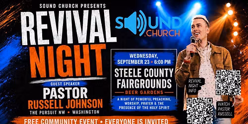 REVIVAL NIGHT with Pastor Russell Johnson, The Pursuit NW Church