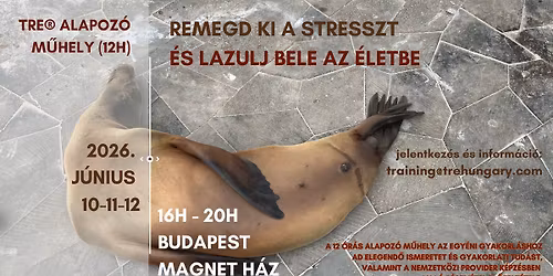 TRE\u00ae Alapoz\u00f3 M\u0171hely (12h) - szem\u00e9lyesen Budapesten