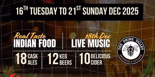 Christmas and 4th Anniversary Beer Festival