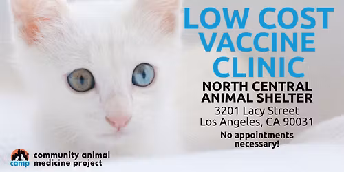 CAMP Mobile Pet Vaccination Clinic (No appointments necessary)